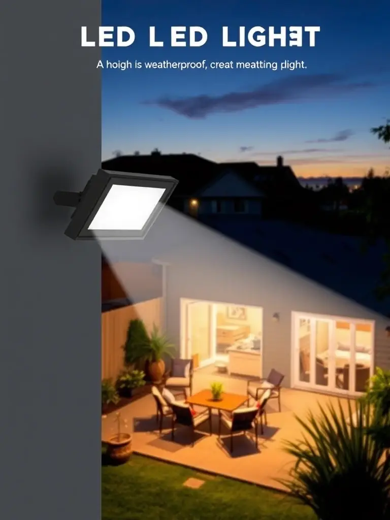 A wall-mounted outdoor light with a modern design, featuring clean lines and a sleek finish, mounted on a contemporary home's exterior wall.